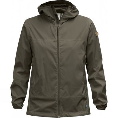 Cortavientos Fjallraven Abisko Mujer Verde Oliva - Chile SQA398056